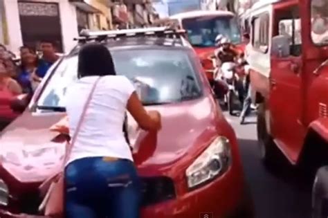 Cheating Husband Feels Wrath Of Columbian Wife In Hilarious Video