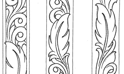 Belt Carving Patterns Image Result For Free Leather Tooling Patterns