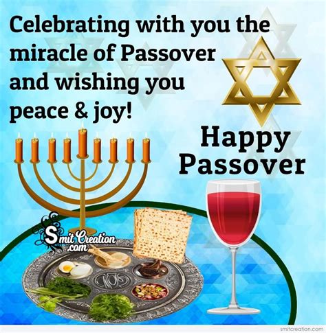 Happy Passover Blessings Wishes Messages Images