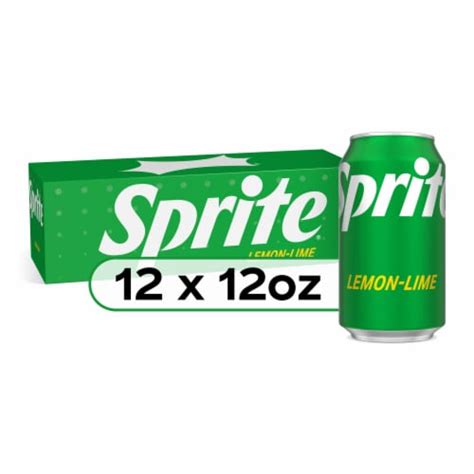 Sprite Lemon Lime Caffeine Free Soda Cans Pk Fl Oz Fred Meyer