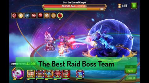 Hero Wars — Stonecold The Best Asgard Guild Raid Boss Team Youtube