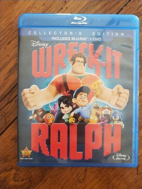 Wreck It Ralph Blu Ray And Dvd Nex Tech Classifieds
