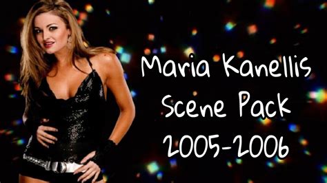 Wwe Maria Kanellis Scene Pack Youtube