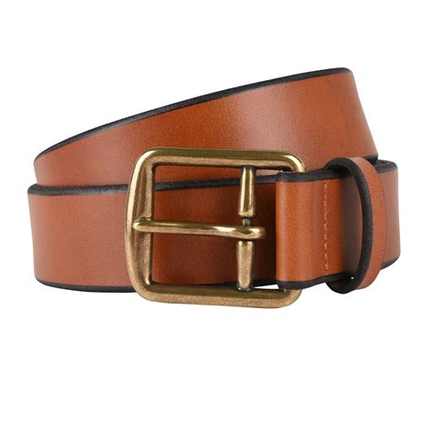 Polo Ralph Lauren Leather Belt Unisex Belts Flannels Fashion