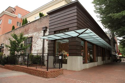 Urban Corner Cafe Materials Storefront Design Retail Architecture
