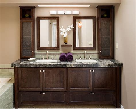 Considering all the things mentioned so far, choosing a double sink bathroom vanity shouldn't be very difficult if you set your priorities and straight and you have a clear idea of what you. 50 best images about Double Sink Bathroom Ideas on ...