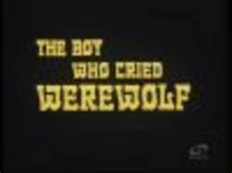 A room full of bats. Boy Who Cried Werewolf, The