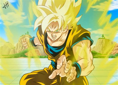 Goku Ssj On Cell Games By Darkhans0 On Deviantart