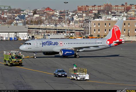N605jb Jetblue Airways Airbus A320 At Boston General Edward