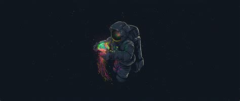 Astronaut With Jellyfish 2k Amoled