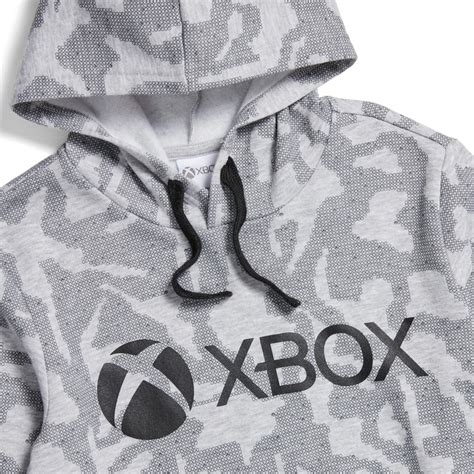 Xbox Boys Printed Hoodie Grey Big W