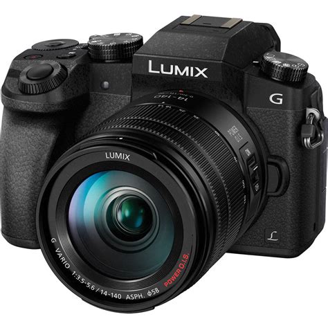 Panasonic Lumix G7 Mirrorless Camera with 14-140mm Lens DMC-G7HK