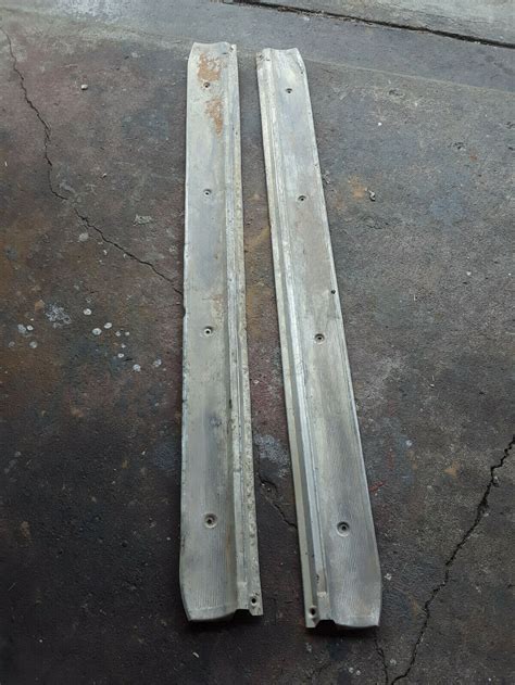 Door Sill Scuff Plates Oem Left And Right Pair Mopar B Body Dodge