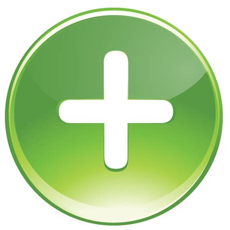 Add Green Plus Icon Free Download On Iconfinder