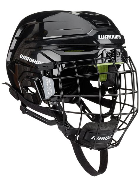 Warrior Alpha One Hockey Helmet Wcage Youth Inline Warehouse