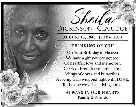 Sheila Dickinson Claridge Obituary 2021 St Geoge Bermuda The Royal Gazette