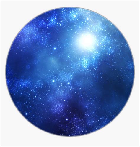 Blue Galaxy Png Download Blue Galaxy Circle Transparent Png Kindpng