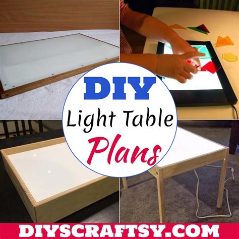 24 Diy Light Table Plans And Ideas Diyscraftsy