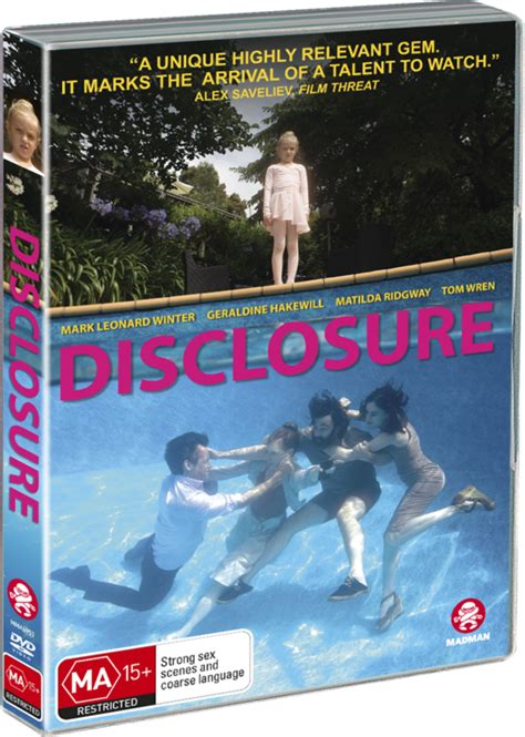 Disclosure Dvd Madman Entertainment