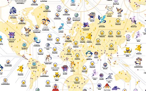 Los Pokémon De Primera Generación Más Populares En Cada País Del Mundo