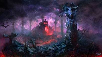 Landscape Dark Hell Anime Gothic Abstract Bvb