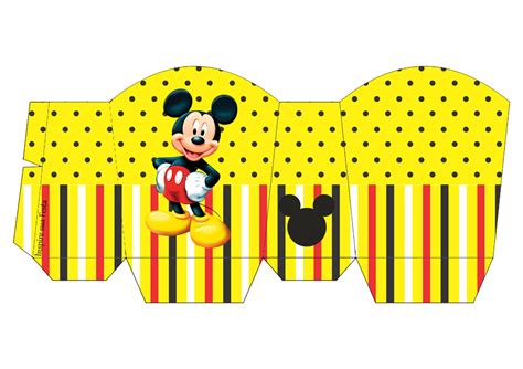 Mickey Mouse Kit Festa Infantil Grátis Para Imprimir Inspire Sua