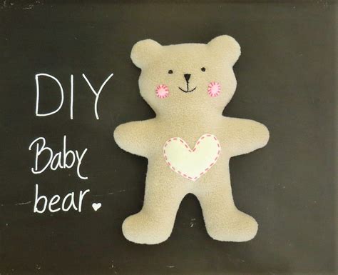 Quick And Easy Diy Teddy Bear Sewing Pattern