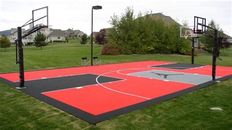 In the national basketball association (nba), the court is 94 by 50 feet (28.7 by 15.2 m). Know the Cost to Get Your Dream Basketball Court Installed ...