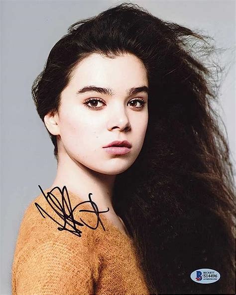 Hailee Steinfeld Cute Young 8x10 Photo Signed Autographed Authentic Bas Beckett Coa At Amazons
