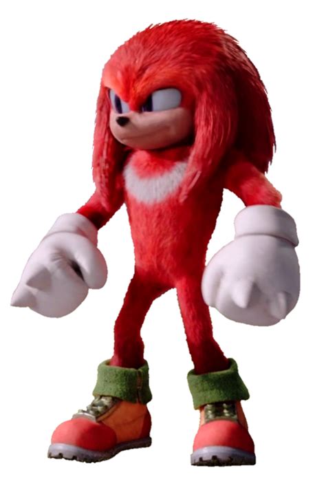 Sonic Movie Knuckles Pose Png Sonic Franchise Sonic The Movie