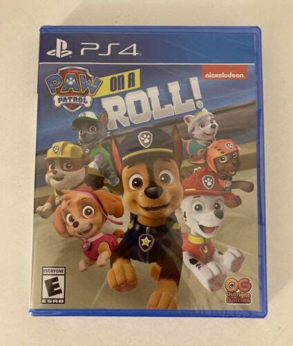 New Sealed Playstation 4 Game Outright Games Paw Patrol On A Roll Ebay