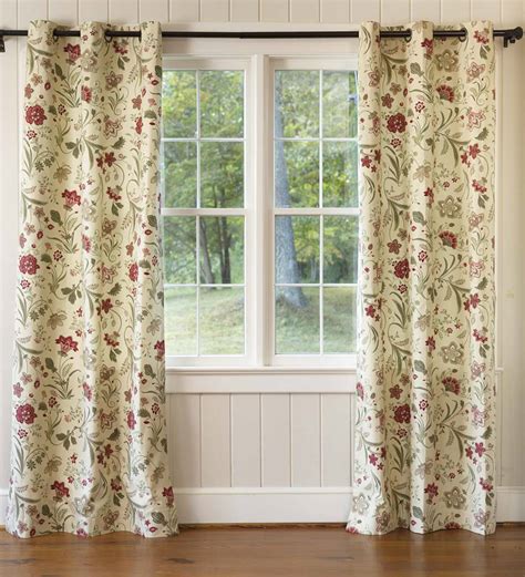 Jacobean Thermalogic Grommet Top Curtains Curtain Panels Window