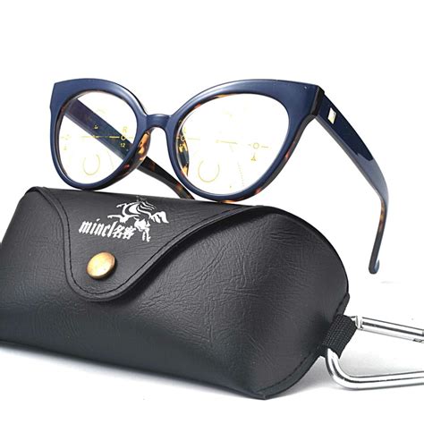 Mincl Multi Focal Progressive Reading Glasses Women Presbyopic Glasses Eyeglasses Fashion Lady