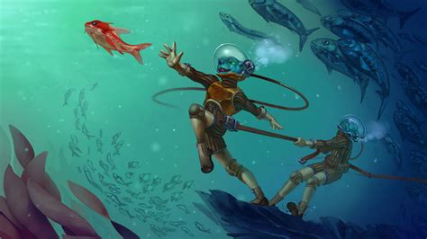 Download Wallpaper 2560x1440 Creature Underwater World