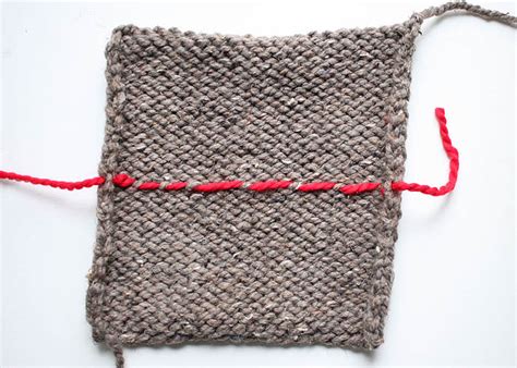 Watch my fun step by step video lesson. One Square Stuffed Bunny knitting pattern | Gina Michele ...