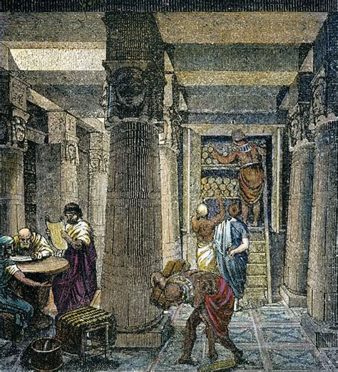 Ancient Library Of Alexandria Andlighet