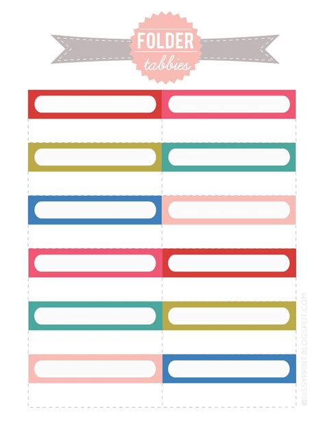 Free Printable File Folder Labels Template Web These Free Label
