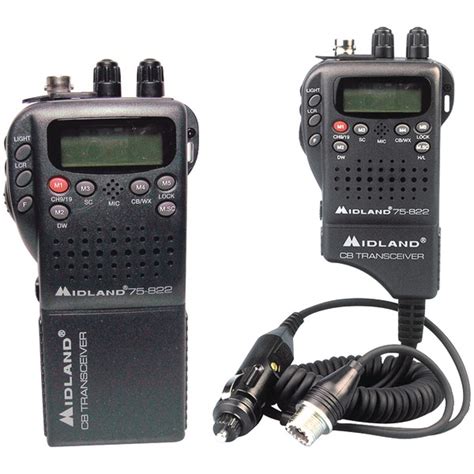 Midland Handheld 40 Channel Cb Radio With Weather And All Hazard