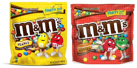 New 11 Mandms Candy Party Size Bags Coupon Hip2save