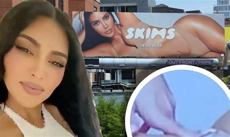Twerking (/ ˈ t w ɜːr k ɪ ŋ /; Kim Kardashian shares latest SKIMS billboard after THAT ...