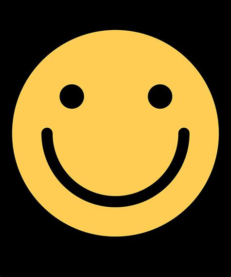 Smiley Face Cute Simple Smiling Happy Face Digital Art By Dogboo Fine