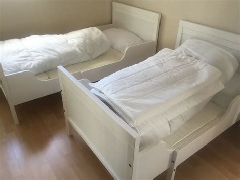 Any chance of delivery please? IKEA SUNDVIK WHITE EXTENDABLE BED FRAME WITH SLATTED BASE ...
