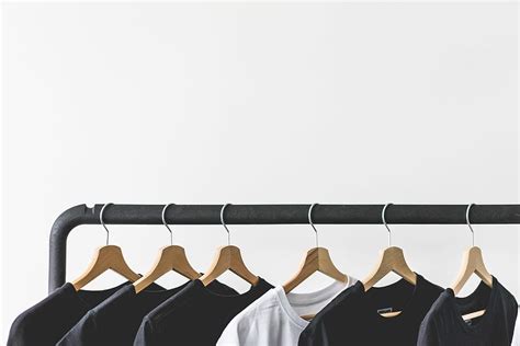 Hd Wallpaper T Shirts On Rack With Room For Text Apparel Clothing