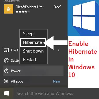 When you click on this button you might find hibernate missing. Enable Hibernate In Windows 10 And Add To Power Menu ...