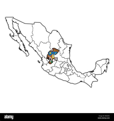 Mapa De Zacatecas Imágenes Recortadas De Stock Alamy
