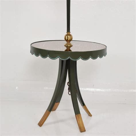 Or 3 instalments of rm190.00 with. Arturo Pani Scalloped Floor Lamp With Table 1940's | Chairish