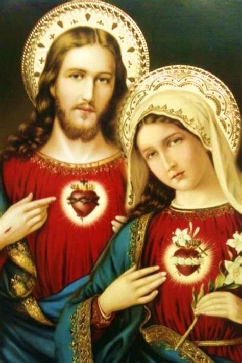 Learning From The Hearts Of Jesus And Mary To Give Our Hearts To God