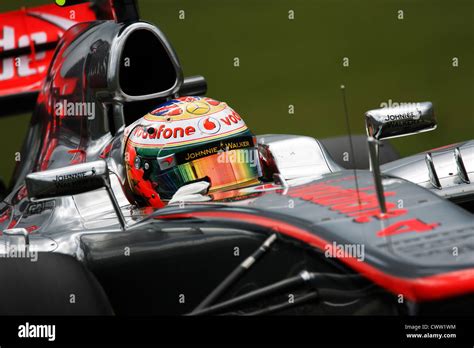 Lewis Hamilton Mclaren Mercedes Action British Grand Prix