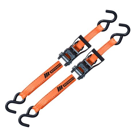 Motomaster 3000 Lb Heavy Duty Ratchet Tie Down Strap Non Padded 1 In X 10 Ft 2 Pk Canadian