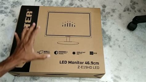 Zebster Ze19hd Led Monitor Unboxing And Overview Youtube